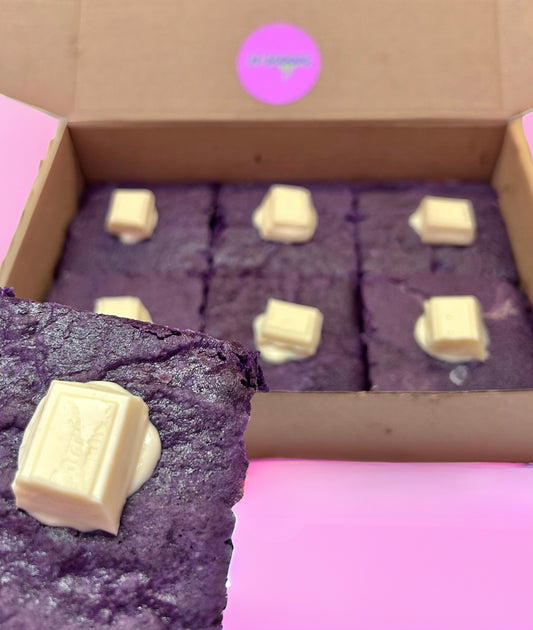 Ube Brownies
