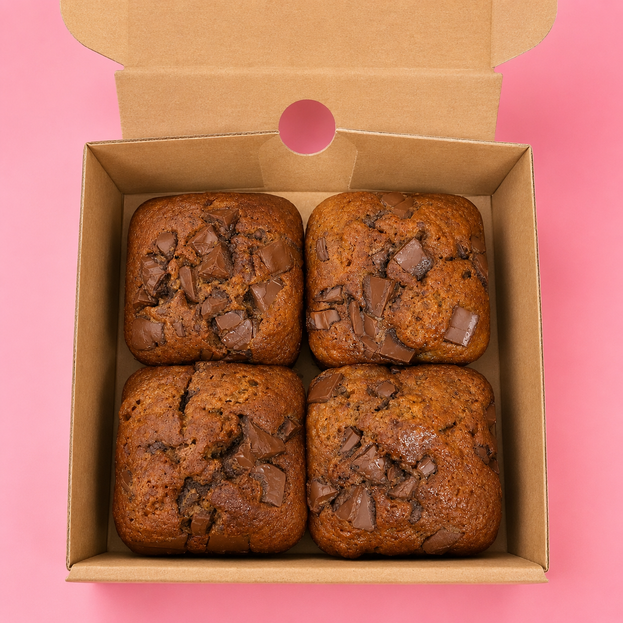 Milk Chocolate Chunk Banana Bread