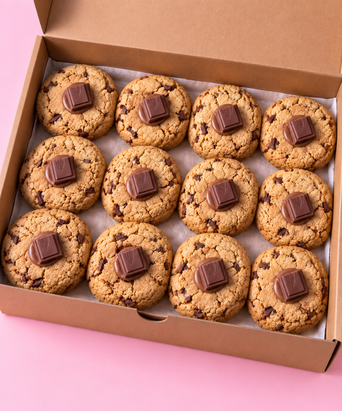 Box of 12 Chocolate Chip Cookies