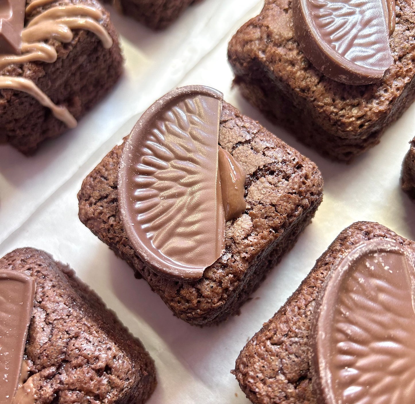 Orange Chocolate Brownies Box